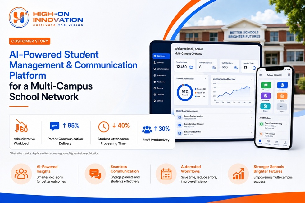 Automated Student Management & Communication Platform for a Multi-Campus School Network