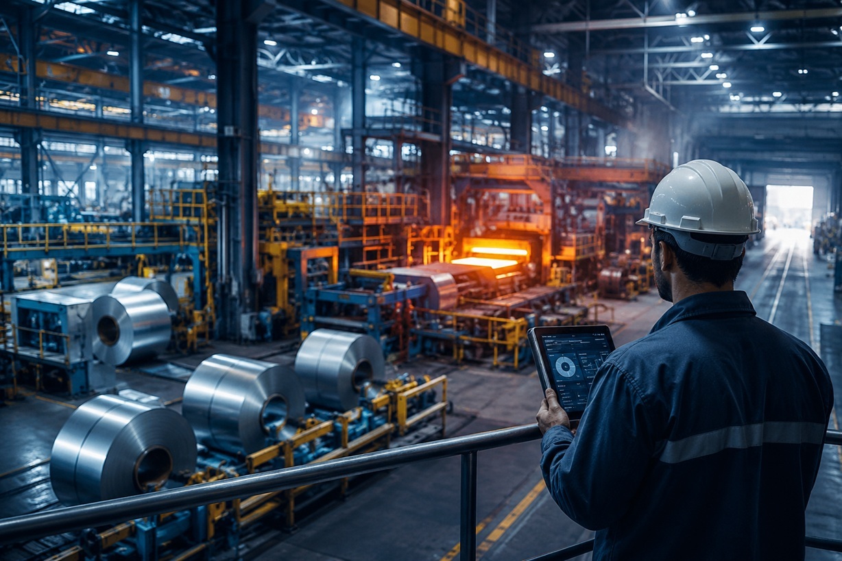 AI-Powered Workflow Automation of a Steel Manufacturer Reduced Administrative Workload by 30%