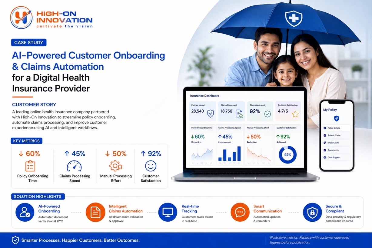 AI-Powered Customer Onboarding & Claims Automation for a Digital Health Insurance Provider