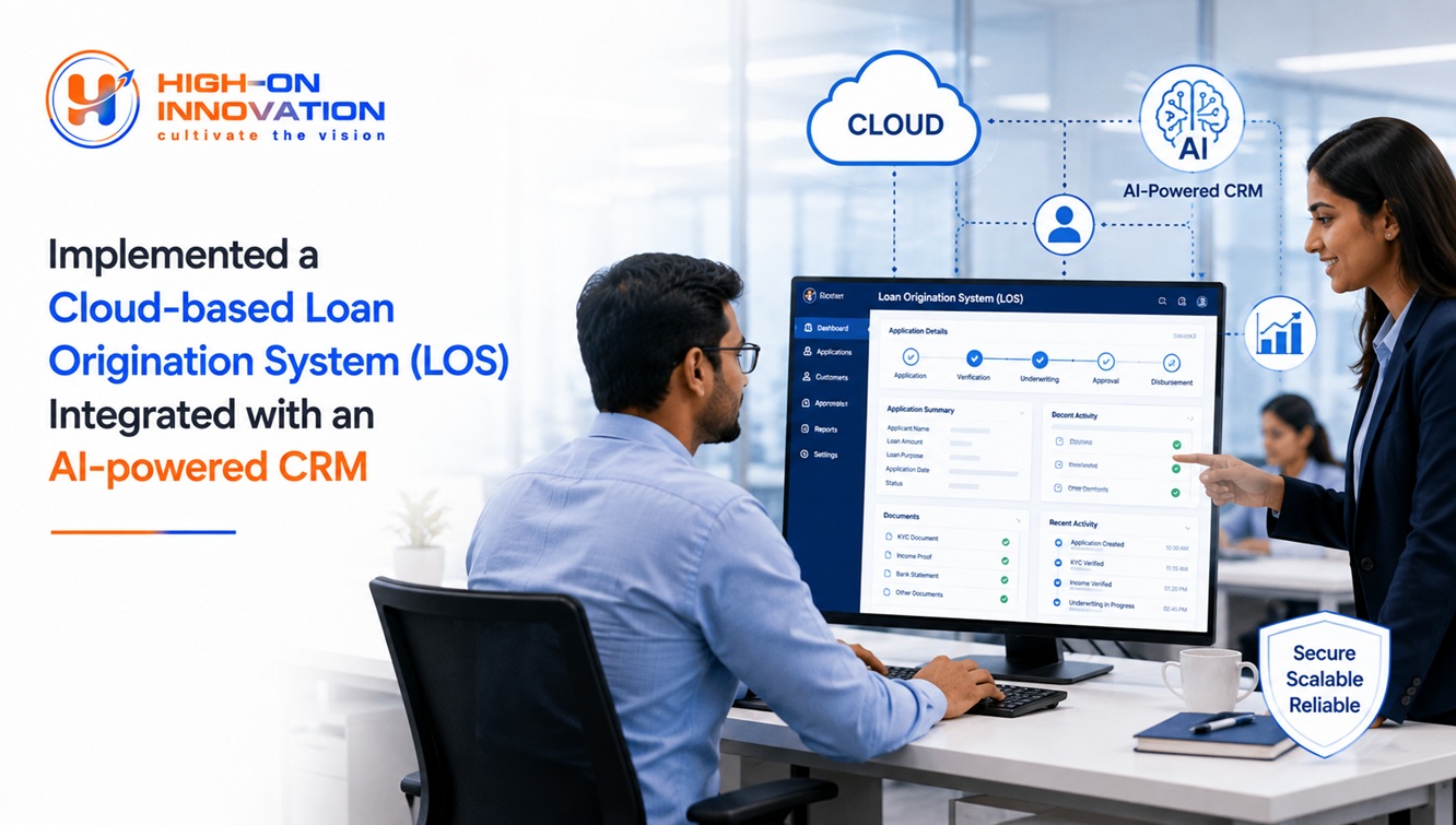 Implemented a Cloud-based Loan Origination System (LOS) Integrated with an AI-powered CRM